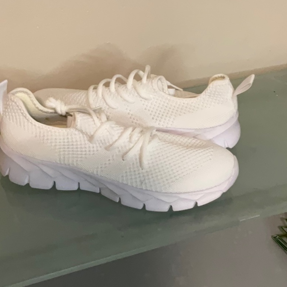 Women's White Athletic Sneakers